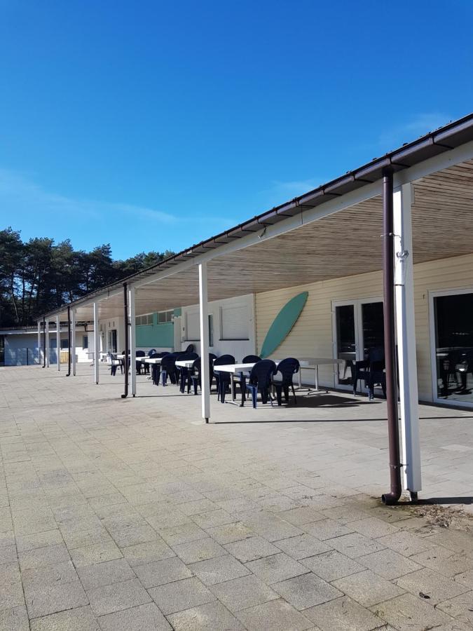 " Casitacuriosa " Chalet Op Camping Met Buitenzwembad Balen Exterior photo